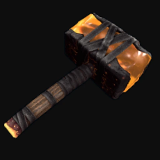 Ancient Amber Hammer
