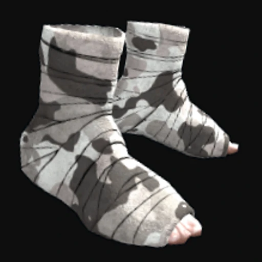 Arctic Protection Burlap Shoes