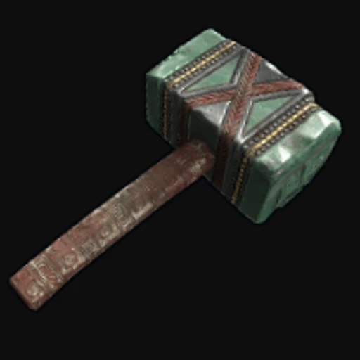 Aztec Jade Hammer