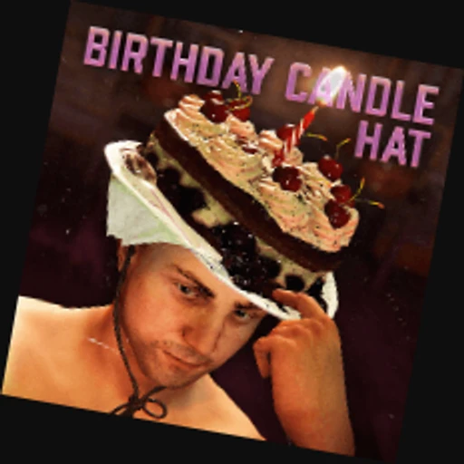 Birthday Candle Hat
