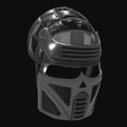 Black OPS Metal Facemask
