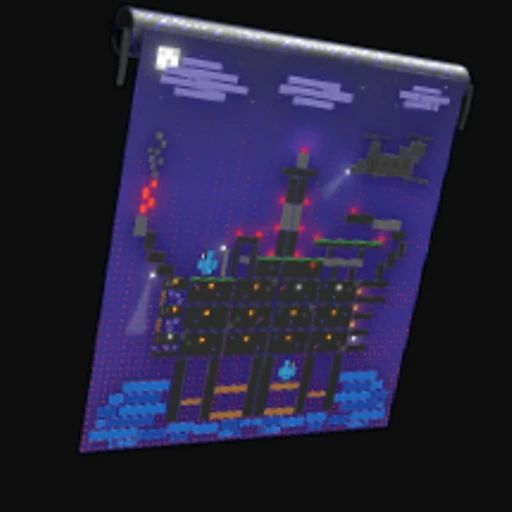 Blocky Rig Garage Door