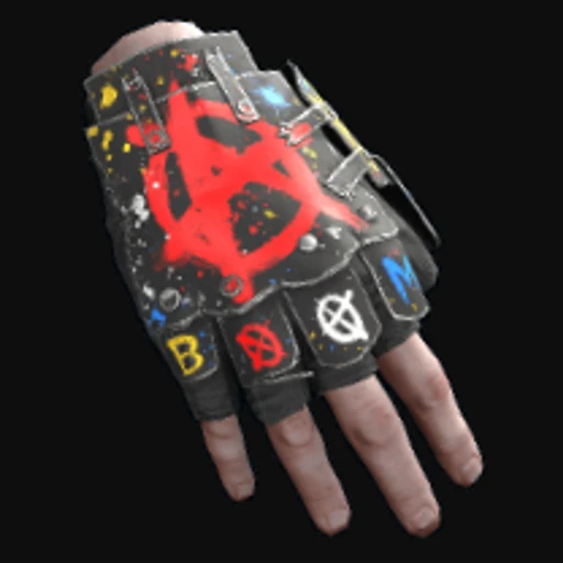 Bombing Roadsign Gloves