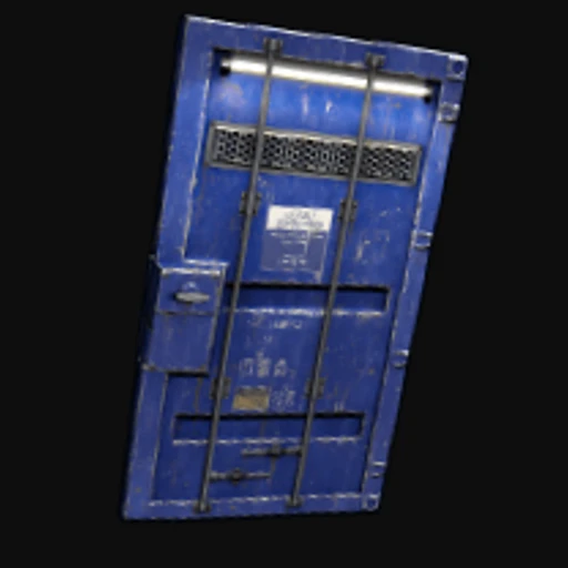Cobalt Container Metal Door