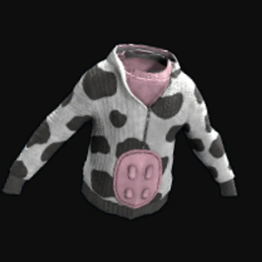 Cow Moo Flage Hoodie