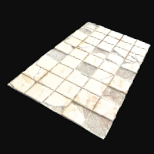 Damaged Tiles Rug