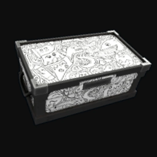 Doodle Large Wooden Box