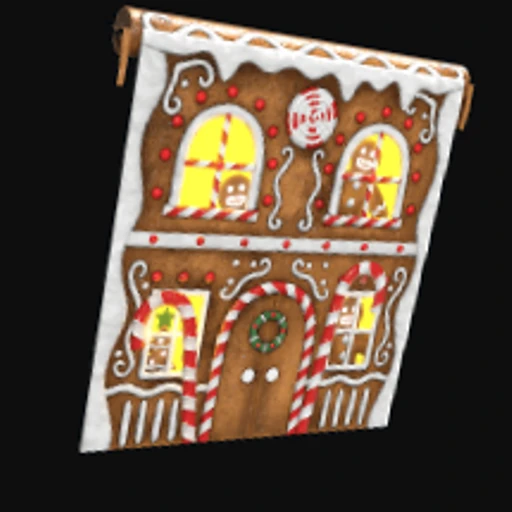 Gingerbread House Garage Door