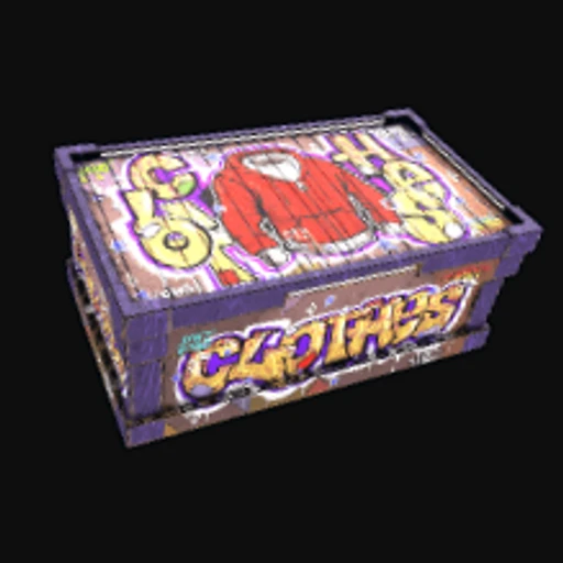 Graffiti Clothes Storage