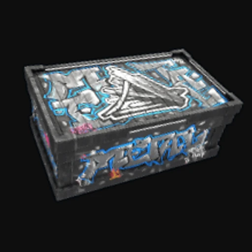 Graffiti Metal Storage