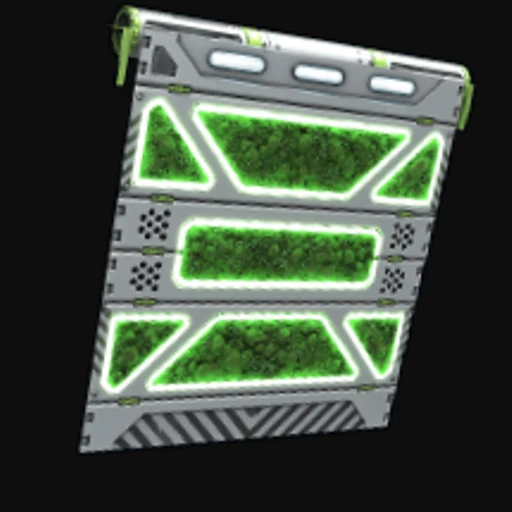 Greening Area Garage Door