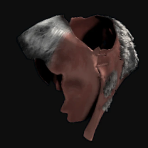 Grey Wolf Hide Poncho