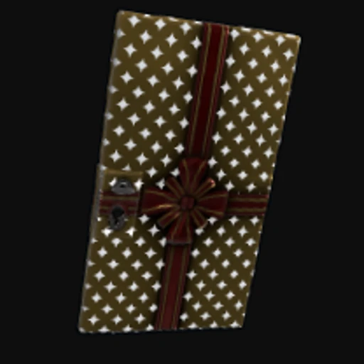 Large Present Sheet Metal Door