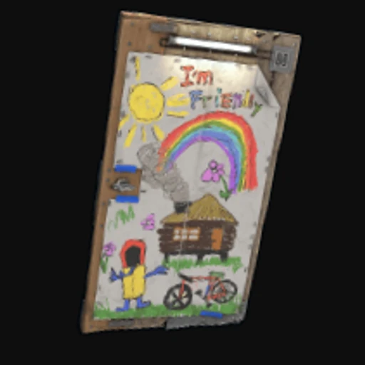 My First Base Wooden Door