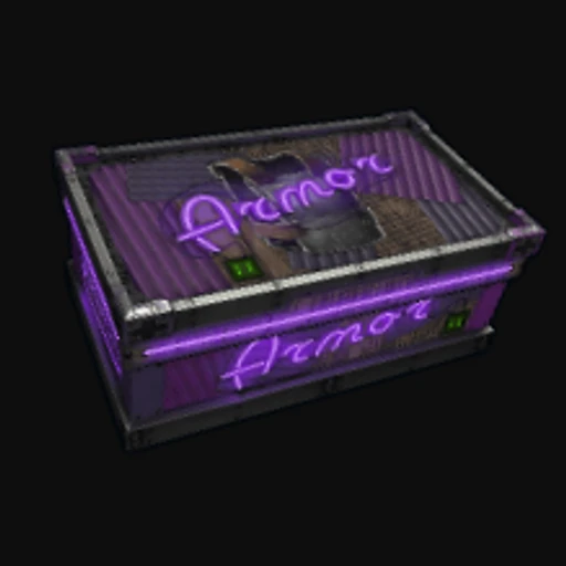 Neon Armor Storage