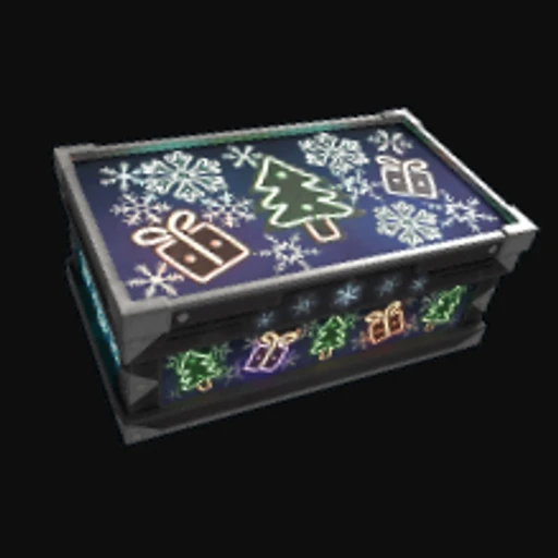 Neon Christmas Large Box