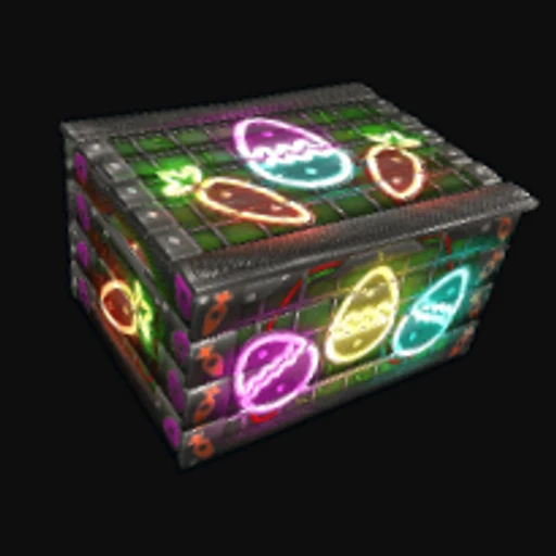 Neon Eggs Box