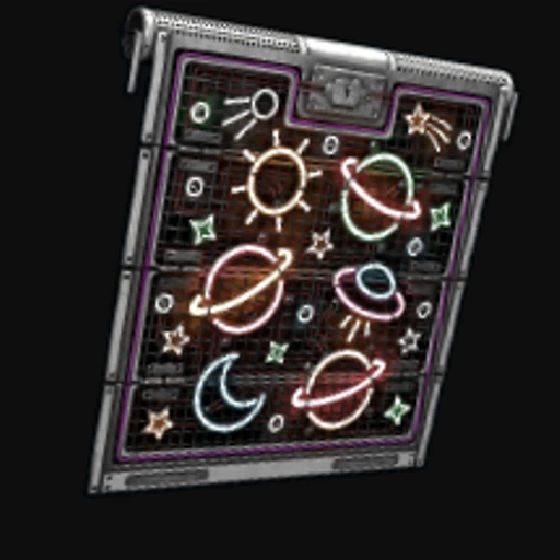 Outer Planets Garage Door