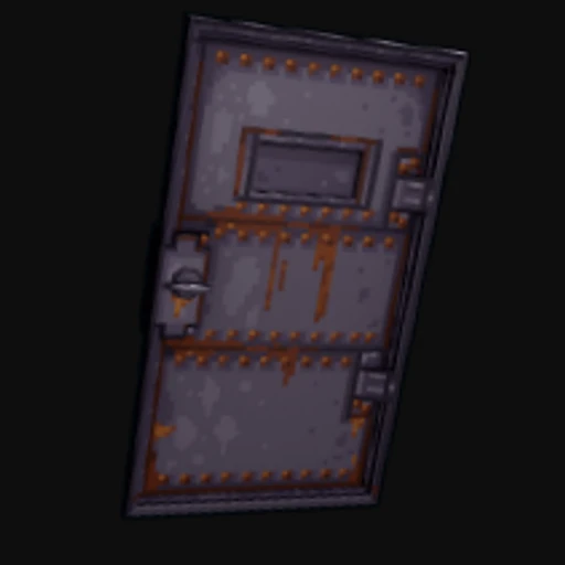 Pixel Armored Door