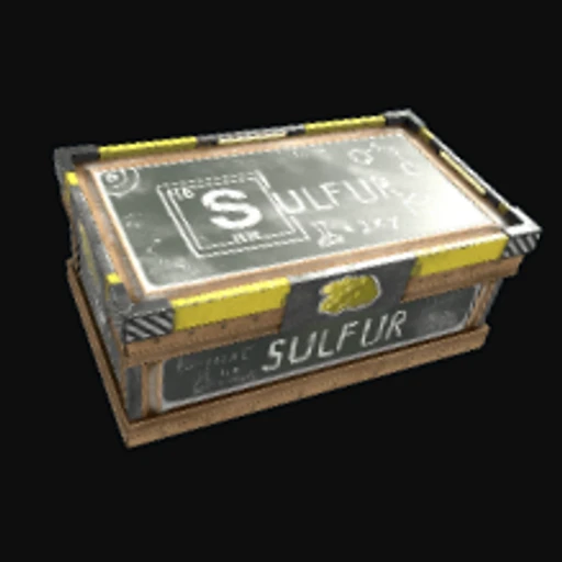 Scientific Sulfur Storage