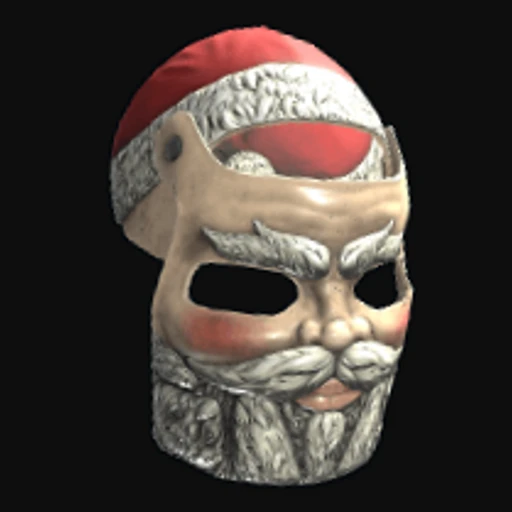 Serious Santa Facemask
