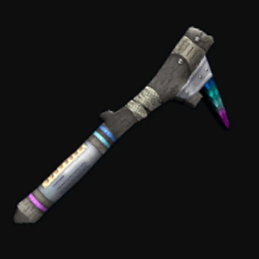 Shimmering Stone Pick Axe