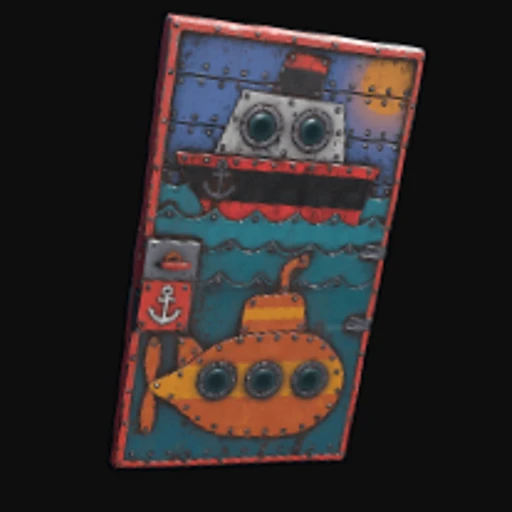 Shippy & Friends Door