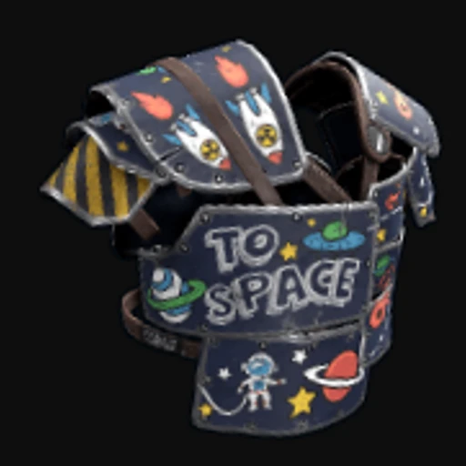 Space Raider Roadsign Vest