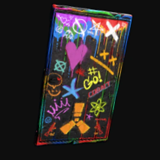 Spraycan Wooden Door