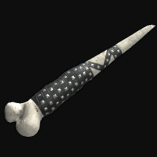 Studded Bone Knife