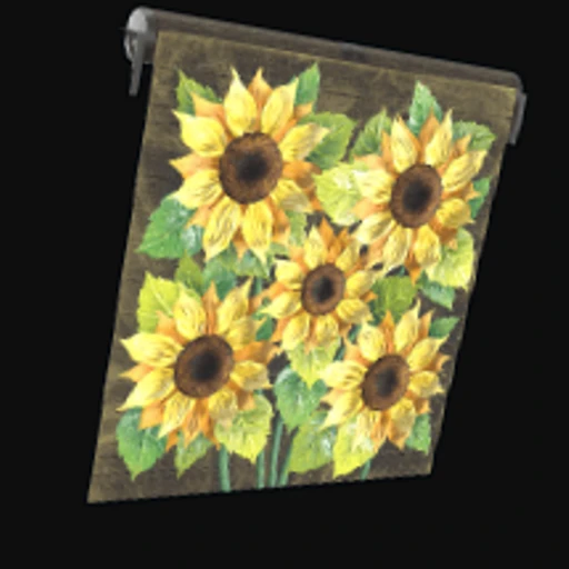 Sunflowers Garage Door