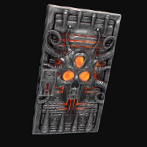 The Fiend Metal Door