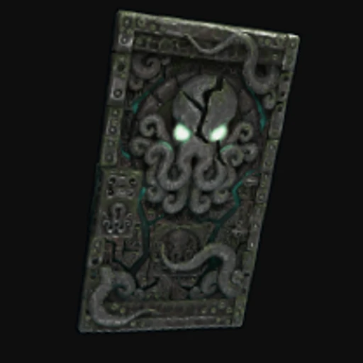 Tomb Of The Octopus Metal Door